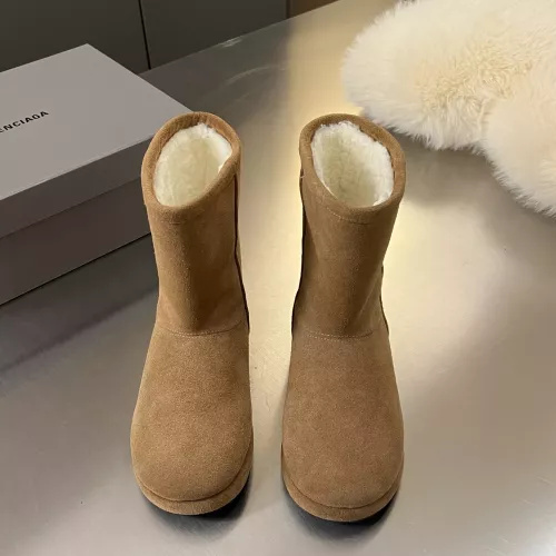 Replica Balenciaga Boots For Women #1377935 $108.00 USD for Wholesale