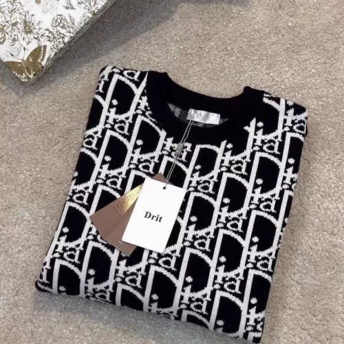 Replica Christian Dior Sweaters Long Sleeved For Unisex #1377950 $85.00 USD for Wholesale