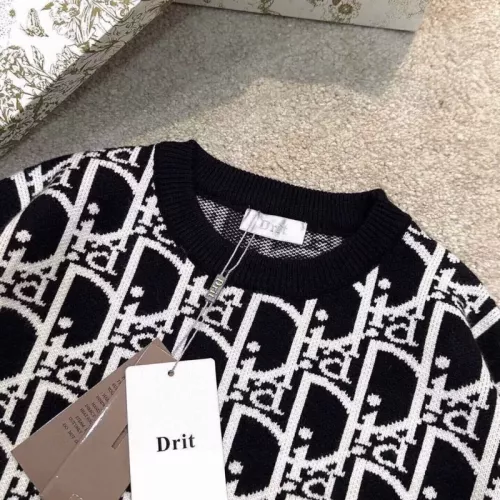 Replica Christian Dior Sweaters Long Sleeved For Unisex #1377950 $85.00 USD for Wholesale