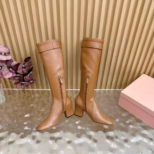 Replica MIU MIU Boots For Women #1378003 $132.00 USD for Wholesale