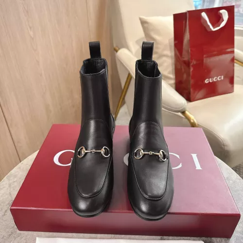 Replica Gucci Boots For Women #1378073 $132.00 USD for Wholesale