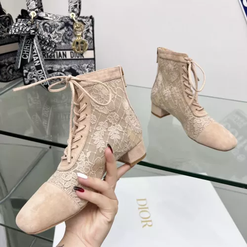 Replica Christian Dior Boots For Women #1378104 $122.00 USD for Wholesale