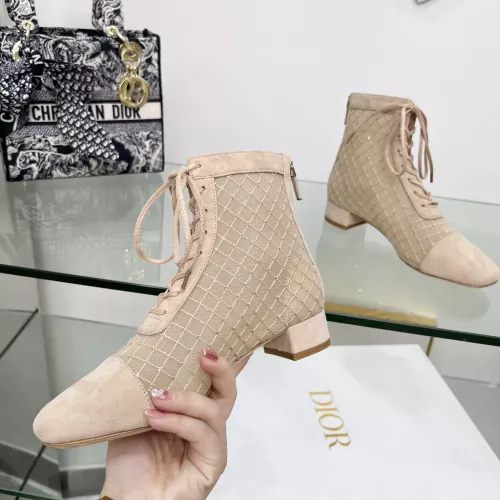 Replica Christian Dior Boots For Women #1378120 $125.00 USD for Wholesale