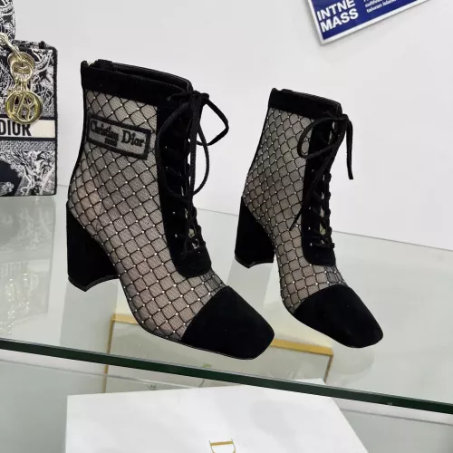 Replica Christian Dior Boots For Women #1378124 $125.00 USD for Wholesale