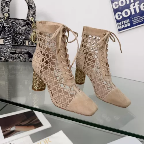 Replica Christian Dior Boots For Women #1378130 $125.00 USD for Wholesale