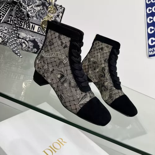 Replica Christian Dior Boots For Women #1378144 $122.00 USD for Wholesale