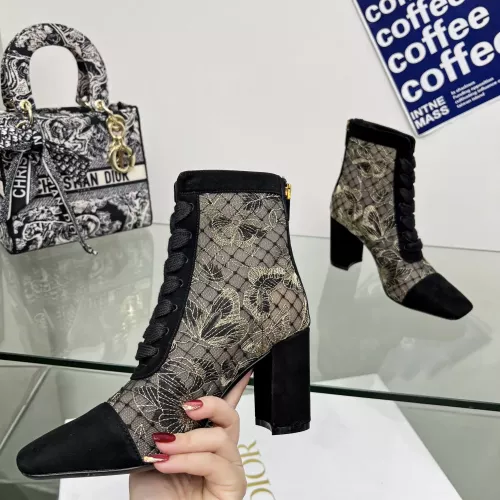 Replica Christian Dior Boots For Women #1378146 $122.00 USD for Wholesale