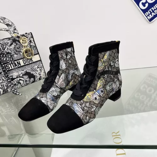 Replica Christian Dior Boots For Women #1378149 $122.00 USD for Wholesale