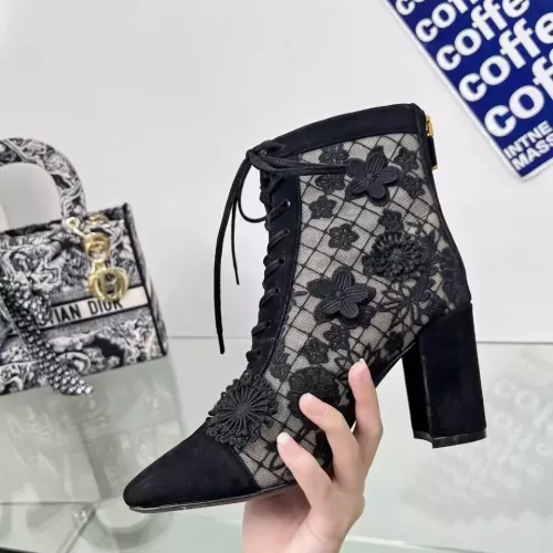 Replica Christian Dior Boots For Women #1378153 $125.00 USD for Wholesale