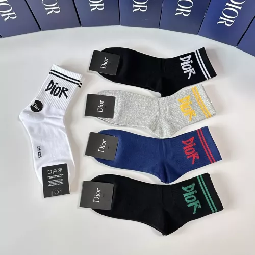 Replica Christian Dior Socks #1378257 $27.00 USD for Wholesale