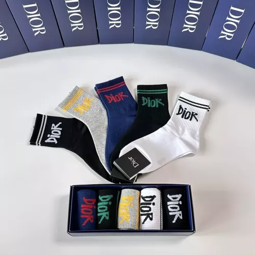 Replica Christian Dior Socks #1378257 $27.00 USD for Wholesale