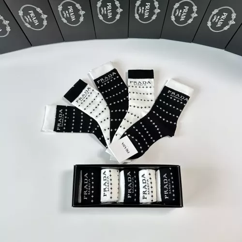 Replica Prada Socks #1378258 $29.00 USD for Wholesale