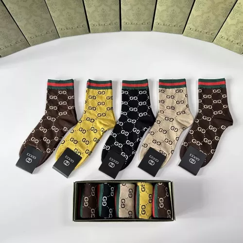 Cheap Gucci Socks #1378261, $$27.00 USD On Gucci Socks