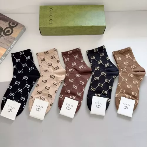 Cheap Gucci Socks #1378291, $$27.00 USD On Gucci Socks