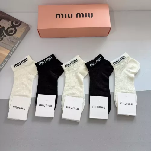 Cheap MIU MIU Socks #1378292, $$27.00 USD On MIU MIU Socks