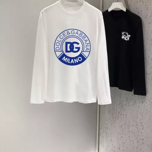 Cheap Dolce &amp; Gabbana D&amp;G T-Shirts Long Sleeved For Unisex #1378310, $$41.00 USD On Dolce &amp; Gabbana D&amp;G T-Shirts