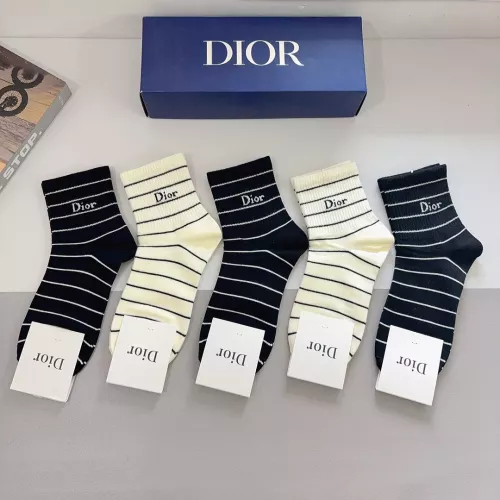 Cheap Christian Dior Socks #1378360, $$27.00 USD On Christian Dior Socks