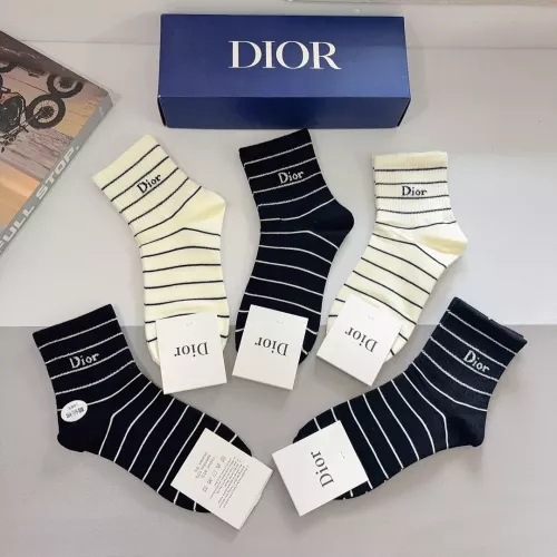 Replica Christian Dior Socks #1378360 $27.00 USD for Wholesale