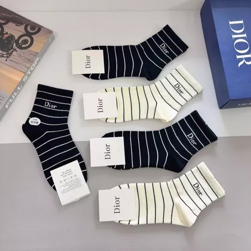 Replica Christian Dior Socks #1378360 $27.00 USD for Wholesale