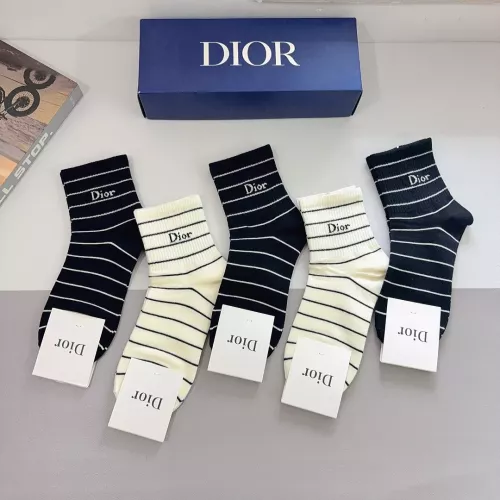 Replica Christian Dior Socks #1378360 $27.00 USD for Wholesale