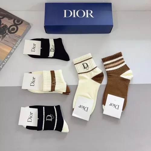 Replica Christian Dior Socks #1378361 $27.00 USD for Wholesale