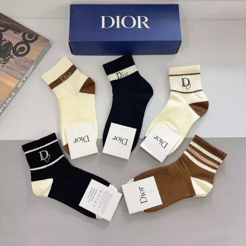 Replica Christian Dior Socks #1378361 $27.00 USD for Wholesale