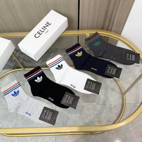 Replica Adidas Socks For Men #1378369 $25.00 USD for Wholesale
