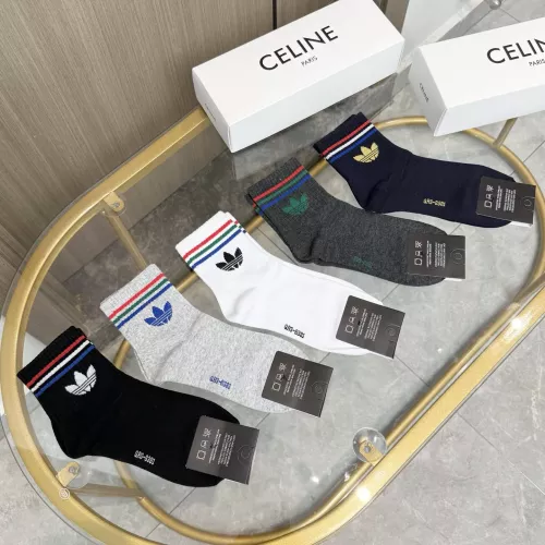 Replica Adidas Socks For Men #1378369 $25.00 USD for Wholesale