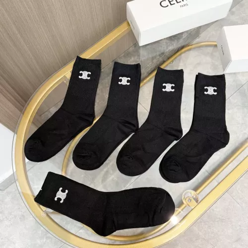 Replica Celine Socks #1378373 $36.00 USD for Wholesale