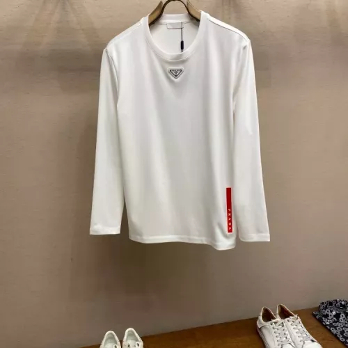 Cheap Prada T-Shirts Long Sleeved For Unisex #1378420, $$45.00 USD On Prada T-Shirts
