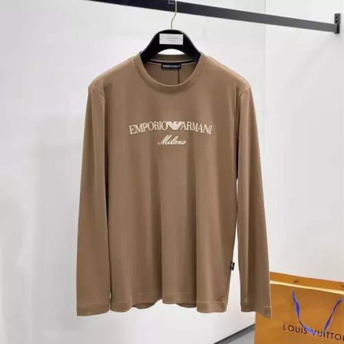 Cheap Armani T-Shirts Long Sleeved For Men #1378440, $$82.00 USD On Armani T-Shirts