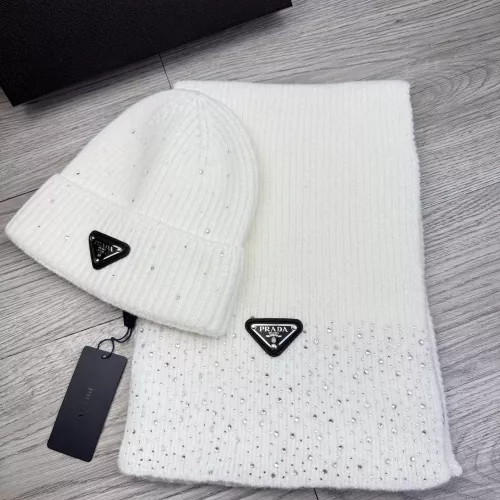 Cheap Prada Hat and Scarf Set #1378466, $$48.00 USD On Prada Hat and Scarf and Glove Set