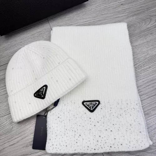 Replica Prada Hat and Scarf Set #1378466 $48.00 USD for Wholesale
