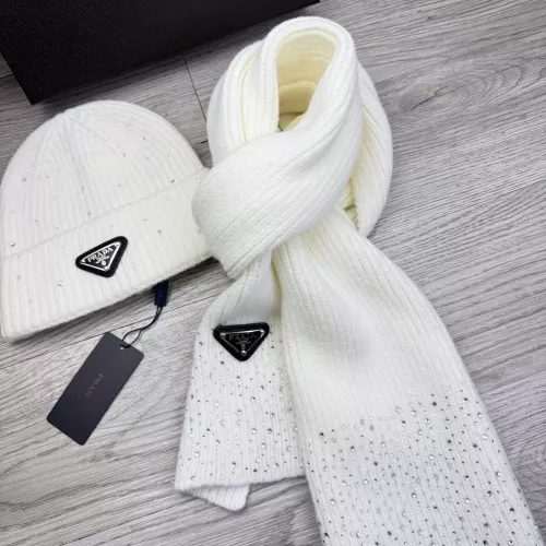 Replica Prada Hat and Scarf Set #1378466 $48.00 USD for Wholesale