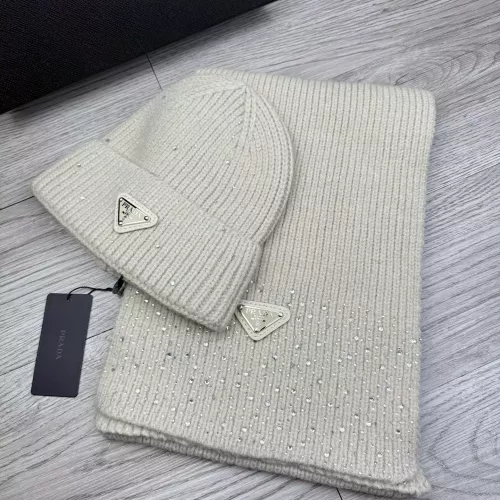 Cheap Prada Hat and Scarf Set #1378467, $$48.00 USD On Prada Hat and Scarf and Glove Set