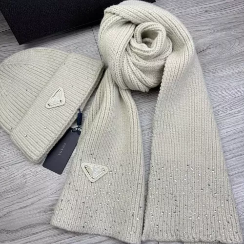 Replica Prada Hat and Scarf Set #1378467 $48.00 USD for Wholesale