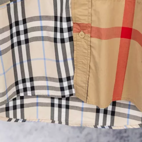 Replica Burberry Shirts Long Sleeved For Men #1378501 $56.00 USD for Wholesale