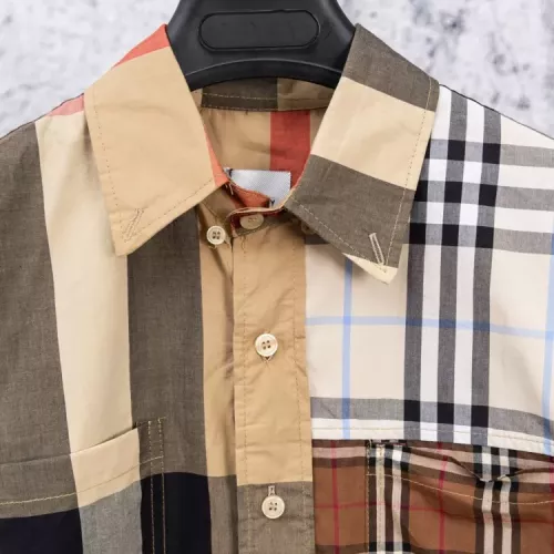 Replica Burberry Shirts Long Sleeved For Men #1378501 $56.00 USD for Wholesale