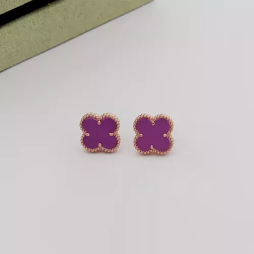 Cheap Van Cleef &amp; Arpels Earrings For Women #1378598, $$25.00 USD On Van Cleef &amp; Arpels Earrings