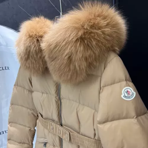 Replica Moncler Down Feather Coat Long Sleeved For Women #1378727 $195.00 USD for Wholesale