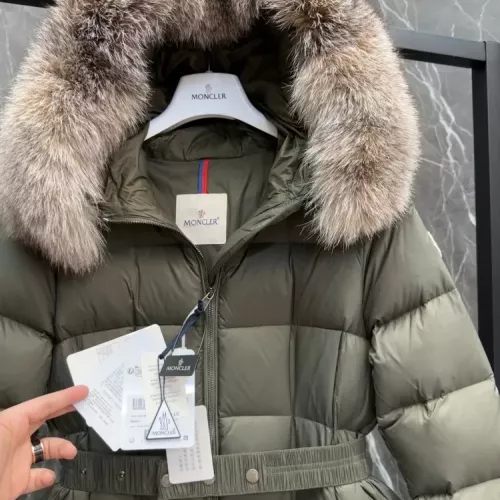 Replica Moncler Down Feather Coat Long Sleeved For Women #1378733 $205.00 USD for Wholesale