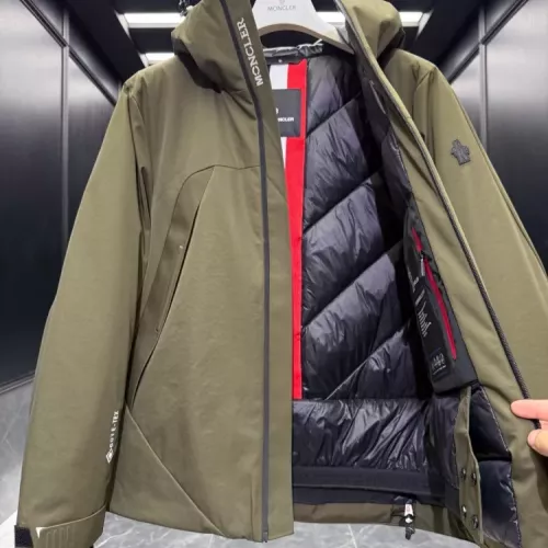 Replica Moncler Down Feather Coat Long Sleeved For Men #1378778 $330.58 USD for Wholesale