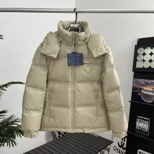 Cheap Prada Down Feather Coat Long Sleeved For Men #1378784, $$170.00 USD On Prada Down Feather Coat
