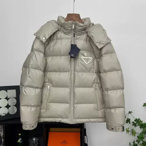 Cheap Prada Down Feather Coat Long Sleeved For Men #1378788, $$170.00 USD On Prada Down Feather Coat