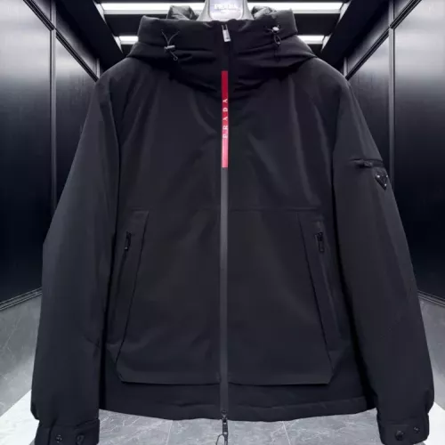 Cheap Prada Down Feather Coat Long Sleeved For Men #1378792, $$202.00 USD On Prada Down Feather Coat