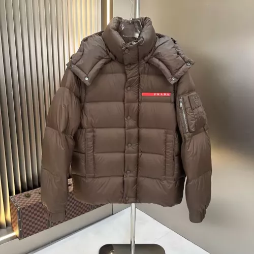 Cheap Prada Down Feather Coat Long Sleeved For Men #1378800, $$238.02 USD On Prada Down Feather Coat