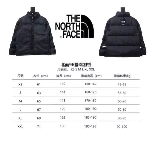 Replica The North Face Down Feather Coat Long Sleeved For Unisex #1378806 $85.00 USD for Wholesale