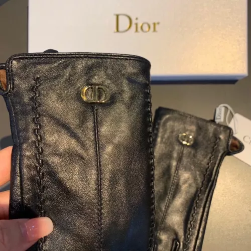 Replica Christian Dior Gloves For Women #1379016 $48.00 USD for Wholesale