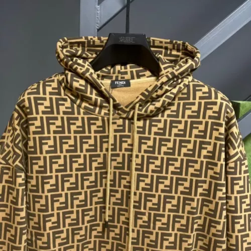 Replica Fendi Hoodies Long Sleeved For Unisex #1379035 $64.00 USD for Wholesale