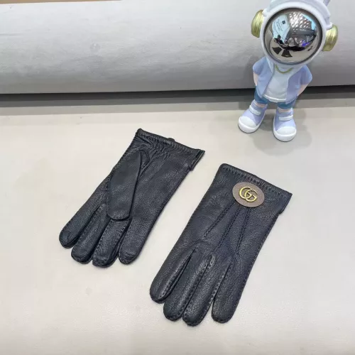 Replica Gucci Gloves For Men #1379129 $52.00 USD for Wholesale